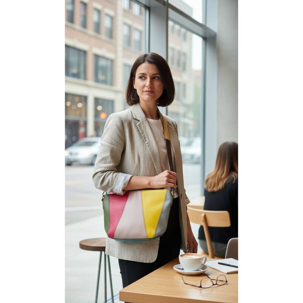 Amerileather patchwork purse